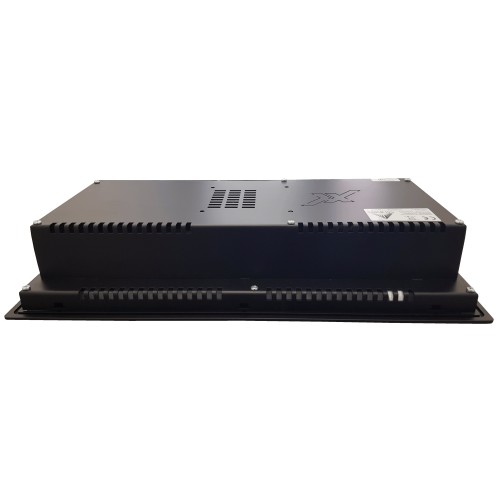 Monitor 18,5" wide Full HD da pannello ad incasso frontale, IP65, con touchscreen resistivo (su richiesta anche senza touch)