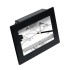 Panel PC 10" touchscreen Wide screen, IP65 frontale, CPU Celeron, doppia Lan, 4x RS232