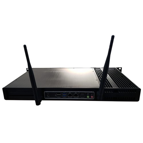 Kimera Rack: PC Industriale fanless rack 19", CPU Celeron / Pentium / i3 / i5 / i7, supporto PCI Express