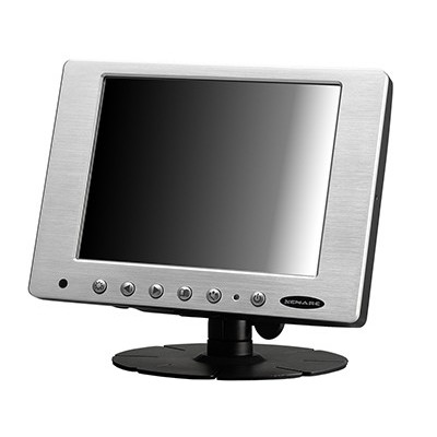 8" LCD Display Monitor con VGA & AV Inputs (touchscreen opzionale)