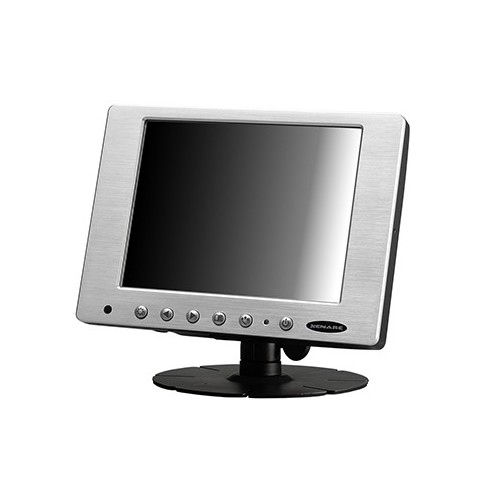8" LCD Display Monitor con VGA & AV Inputs (touchscreen opzionale)