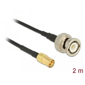 Delock Antenna Cable BNC Plug > SMB Plug RG-174 2 m