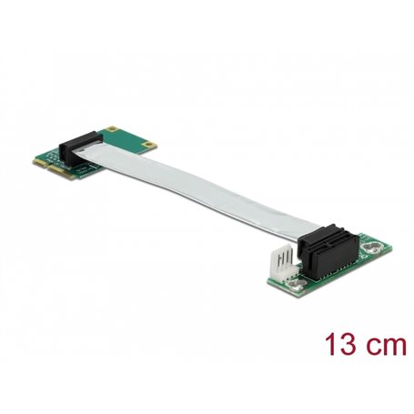 Delock Riser Card Mini PCI Express > PCI Express x1 left insertion