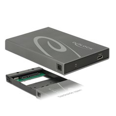 Delock 2.5″ External Enclosure SATA HDD / SSD > USB 3.1 Gen 2