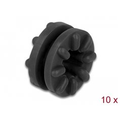 Delock Anti vibration grommet black 10 pieces