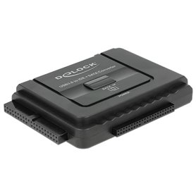 Delock Converter USB 3.0 > SATA 6 Gb/s / IDE 40 pin / IDE 44 pin with backup function