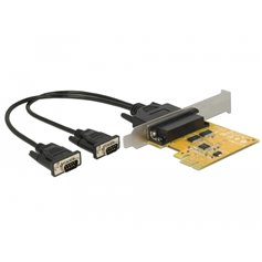 Delock PCI Express Card to 2 x Serial RS-232 high speed 921K ESD protection