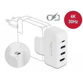 Delock Adapter for Apple power supply with PD and HDMI 4K