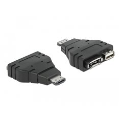 Delock Adapter Power-over-eSATA > 1x eSATA and 1x USB