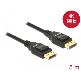 Delock Cable DisplayPort 1.2 male > DisplayPort male 4K 5 m