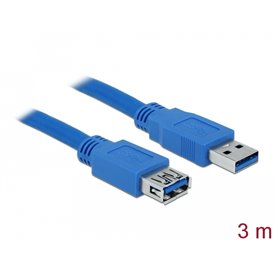 Delock Extension cable USB 3.0 Type-A male  USB 3.0 Type-A female 3 m blue