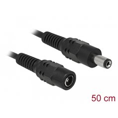 Delock Cable DC Extension 5.5 x 2.1 mm male  female