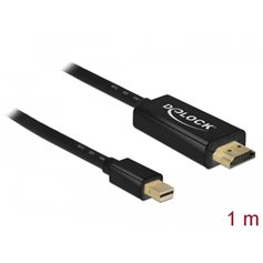 Delock Passive mini DisplayPort 1.1 to HDMI Cable 1 m
