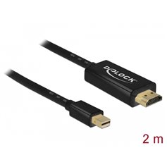 Delock Passive mini DisplayPort 1.1 to HDMI Cable 2 m