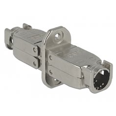 Delock Coupler for network cable Cat.6 STP toolfree for installation