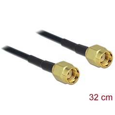 Delock Antenna Cable RP-SMA Plug > RP-SMA Plug 320 mm