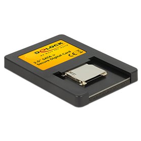 Delock 2.5″ Card Reader SATA  Secure Digital Card