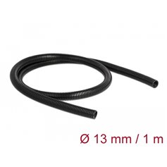 Delock Cable protection sleeve 1 m x 13 mm black