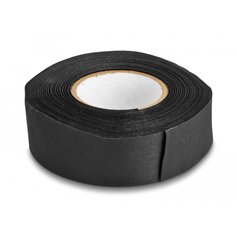 Delock Cloth Tape 25 m x 25 mm tearable self-adhesive black