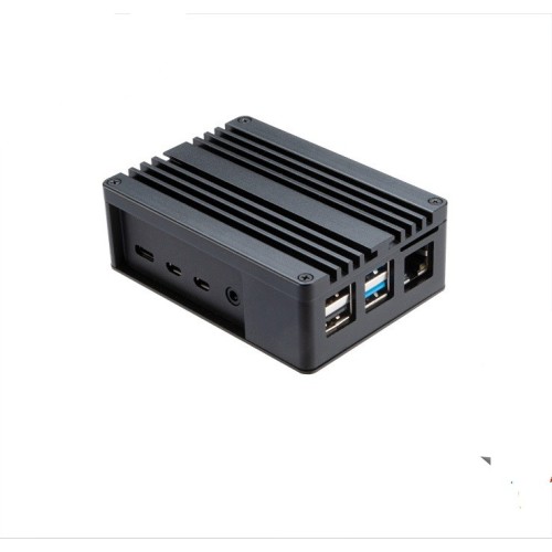 Akasa Pi-4 case fanless per Rasberry  con Kit termico, USB 3.0