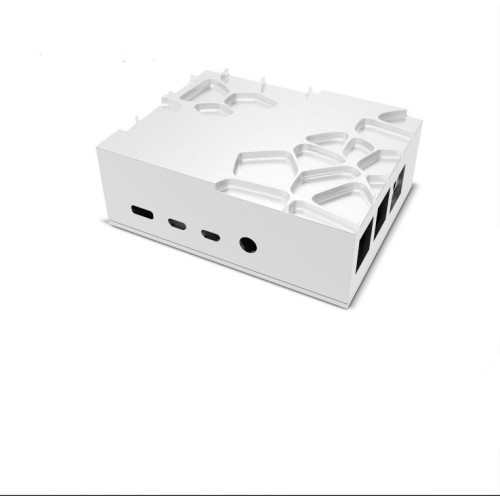 Akasa Gem case fanless per Rasberry  in allumio forgiato con Kit termico,Dual micro HDMI