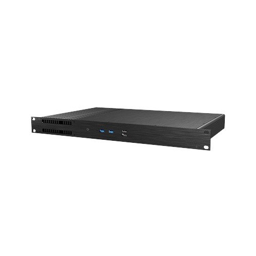 Akasa Fanless thin mini-ITX case Galileo TU3 Plus , per Intel 10 generazione,LGA 1700 ready,Low profile PCI-E,montabile in rack