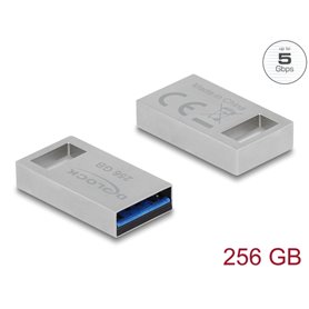 Delock USB 5 Gbps Memory Stick 256 GB - Metal Housing