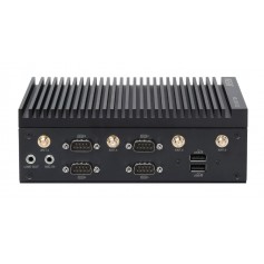 Intel Atom® and Processor N-series Fanless Embedded Computer with DDR5, 4K@60hz DP and HDMI, Dual-LAN, Multiple COM