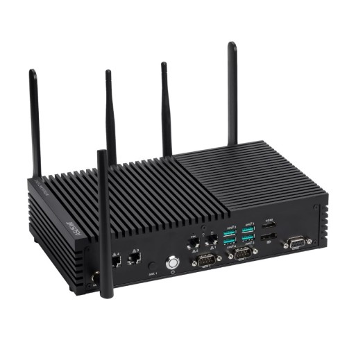 Intel Atom®, N-series, or Core™ i3-N305 Processor Intelligent Edge computer with various connectivity options