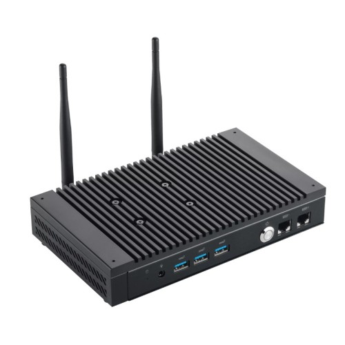 Ultraslim fan-less computer, with 12th Gen Intel® Core™ processors, 50°C operational ambient temperature