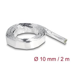 Delock Cable Sleeve made of glass fiber and aluminium 2 m x 10 mm